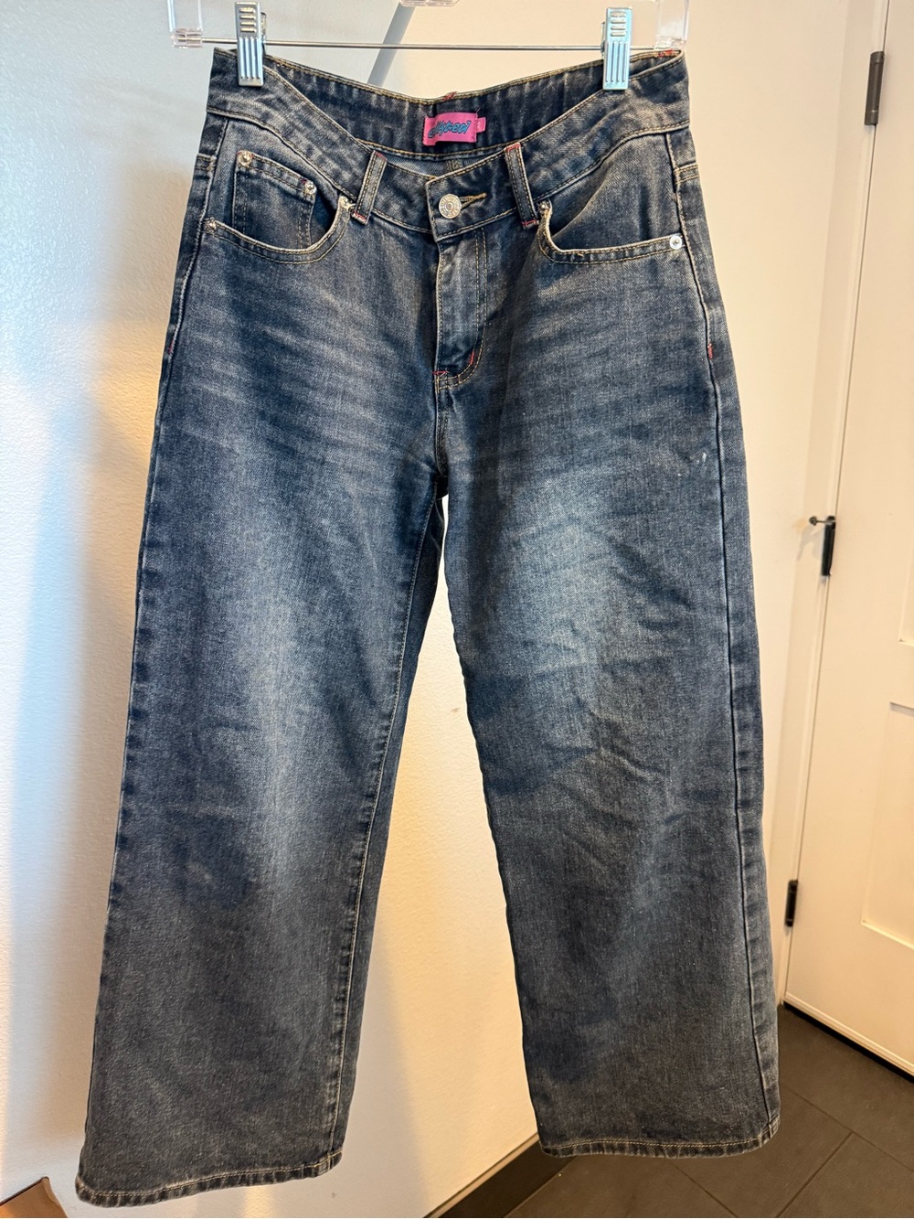 Dark Wash Girls Edikted xs short